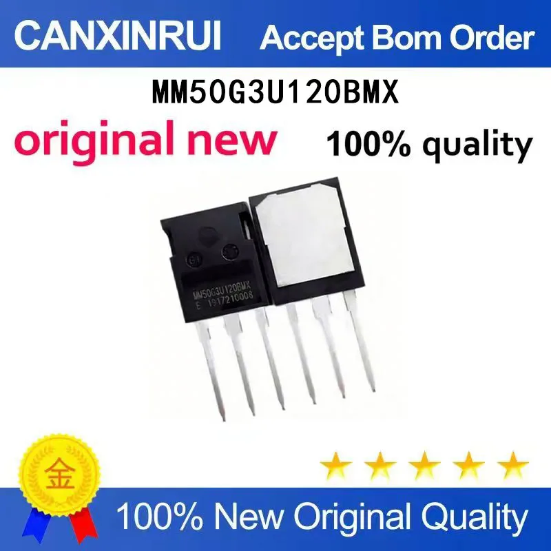 

(5-100 Pieces) MM50G3U120BMX 50A/1200V high-power transistor spot chip IC