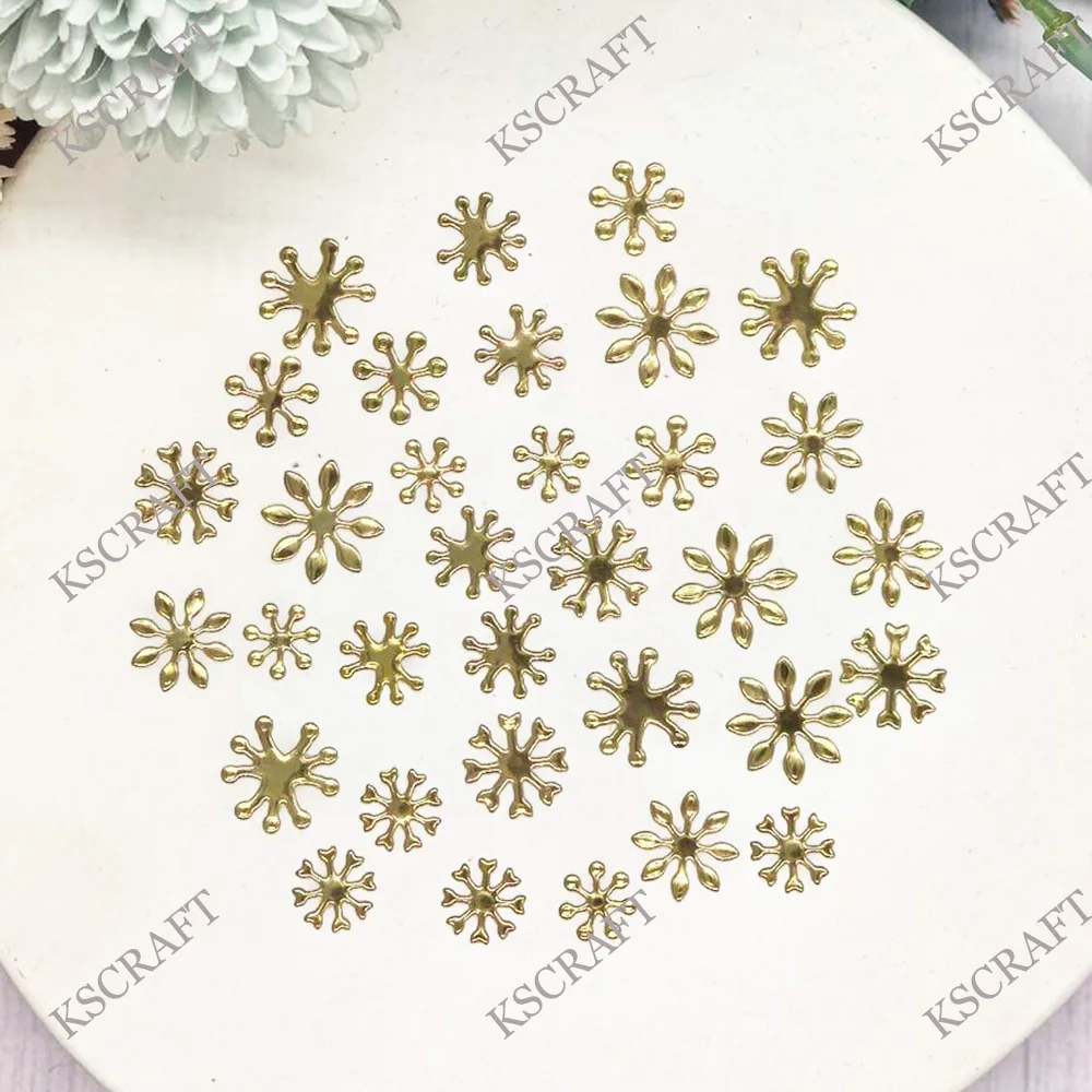 KSCRAFT 2026 Flower Centers Cutting Dies Stencils for DIY Scrapbooking Decorative Embossing DIY Paper Cards