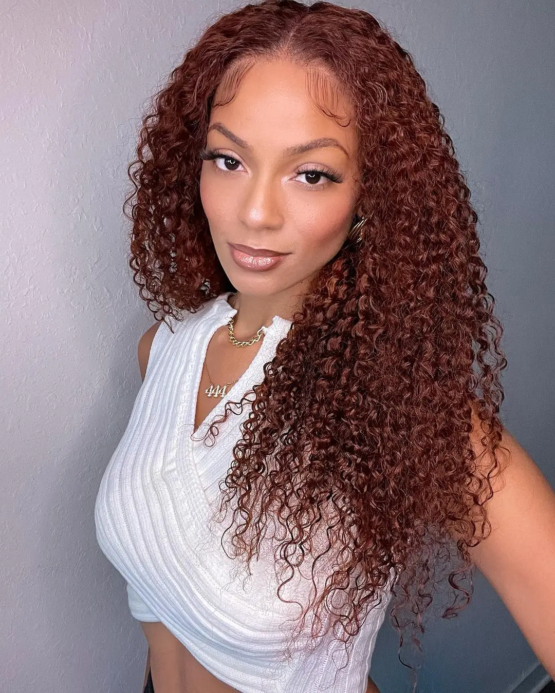 

Reddish Brown 13x4 13x6 Deep Wave HD Lace Front Human Hair Brazilian 30 32 Inch 250% High Density Curly Frontal Wigs For Women