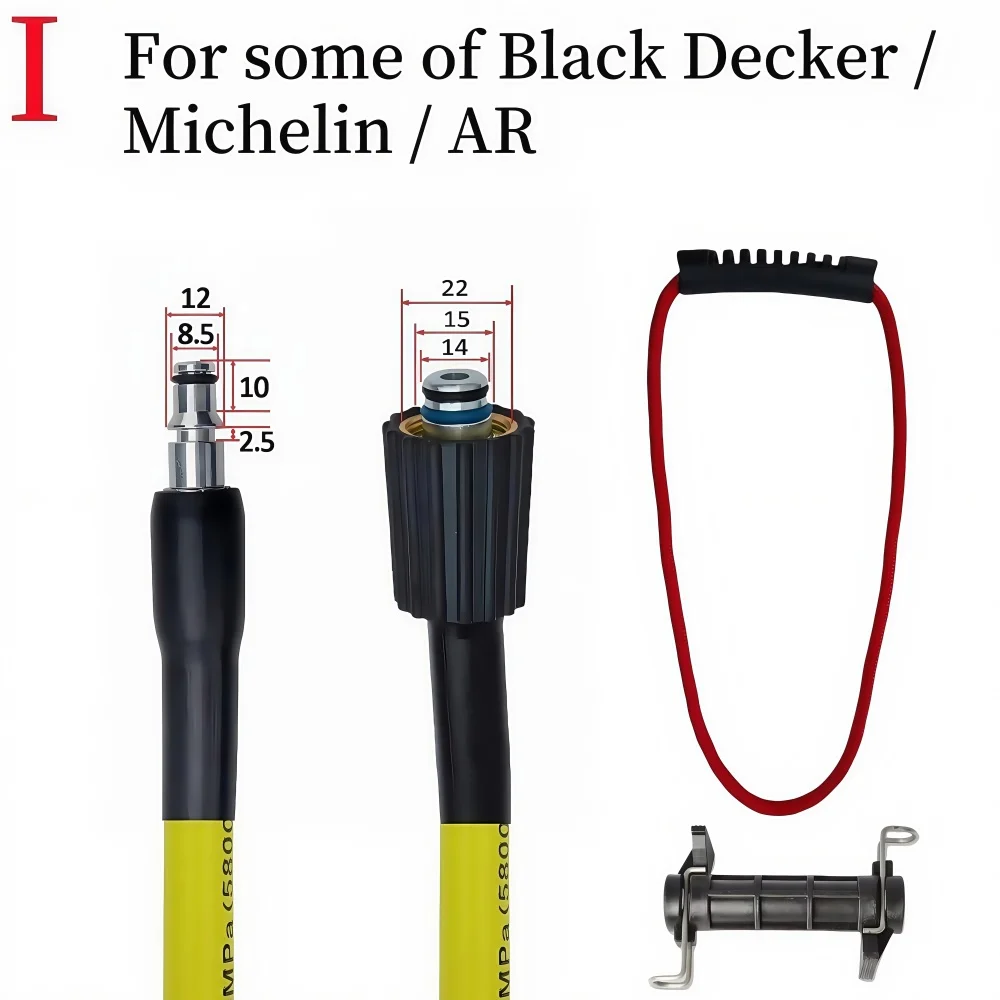 10 ~ 20 m Hogedrukreiniger Vervanging Slang Wasstraat Verlengslang 5800 PSI Knikbestendige Slang voor Karcher Bosch Lavor Nilfisk