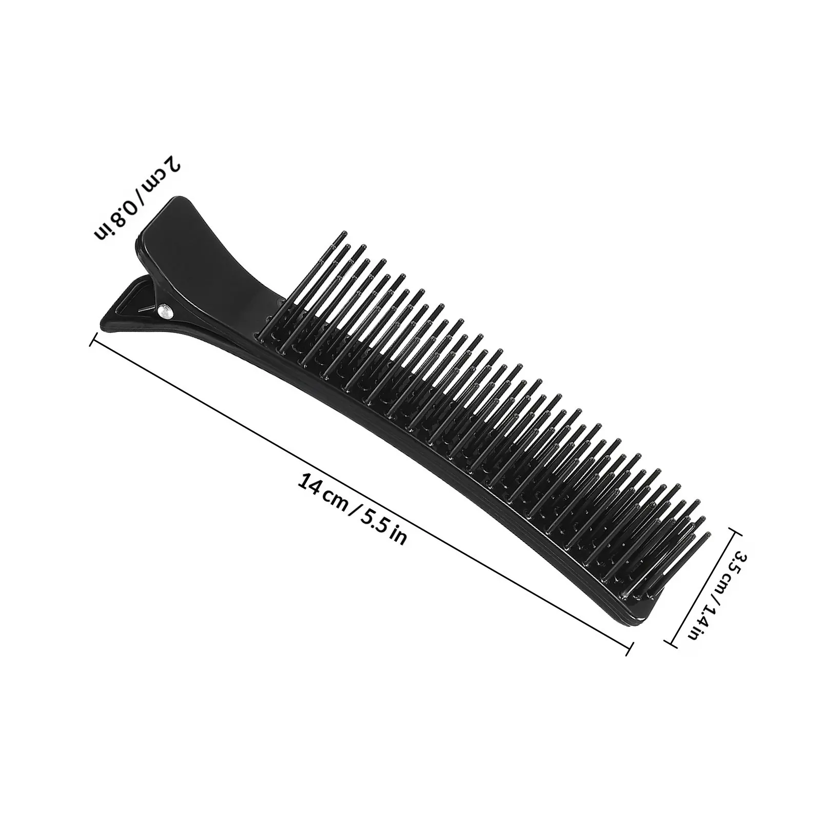 3Pcs Hair Locating Clips Sectioning Hairpins for Styling Salon Barber Shop Home Haircut ABS Heat Cold Resistant Lightweight