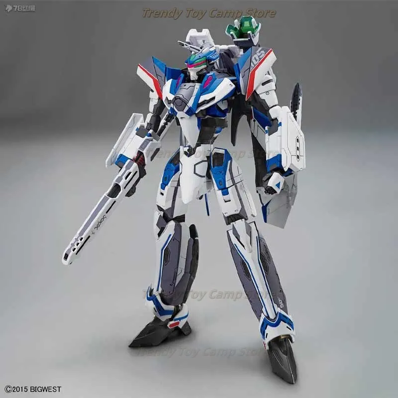 【متوفر】مجموعة نماذج بانداي الأصلية MACROSS HG 1/100 SIEGFRIED أنيمي عمل الشكل التجمع نموذج اللعب الهدايا