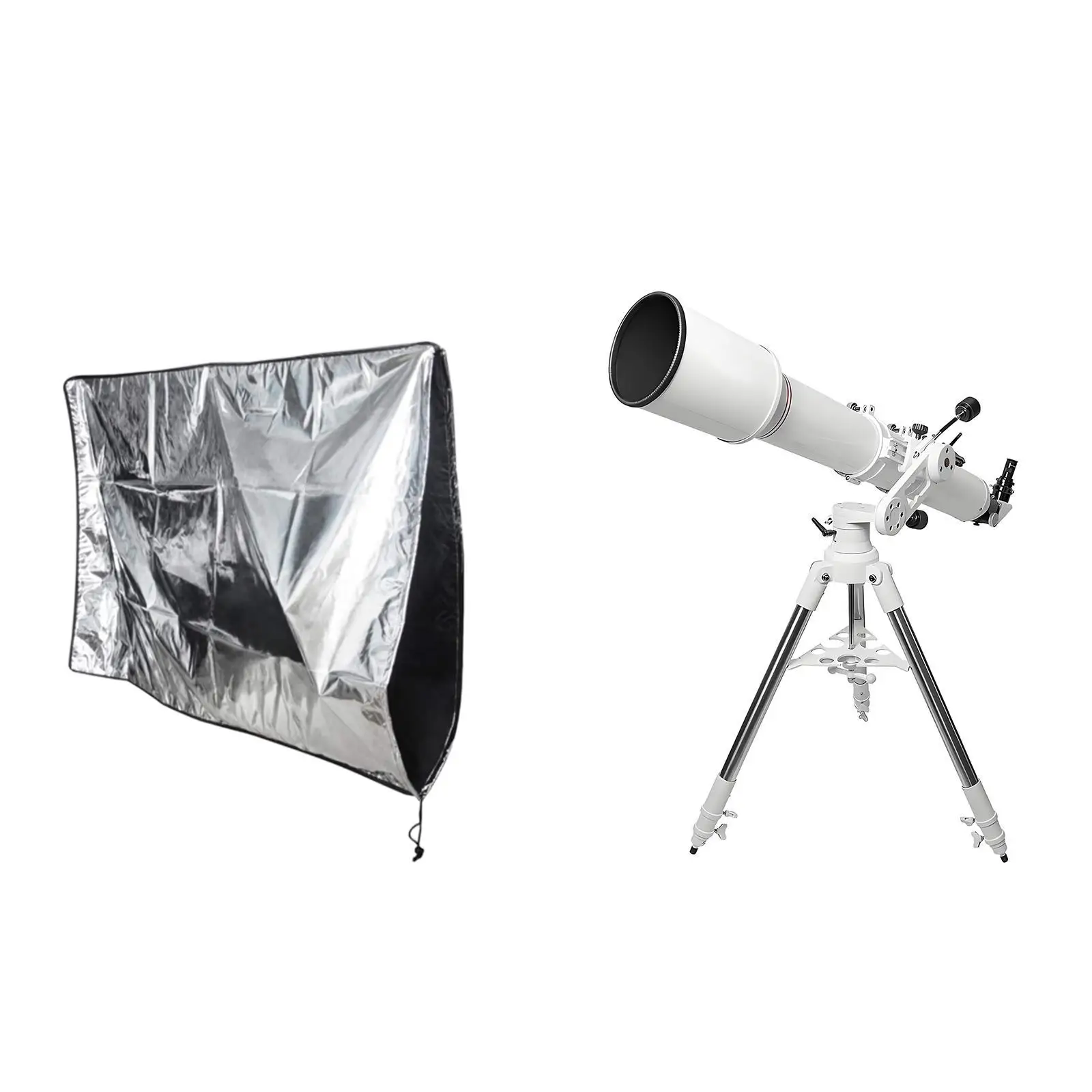 

Astronomical Protective Telescope Cover Sun Protection with Adjustable Drawstring for Indoor or Outdoor Use Waterproof Dustproof