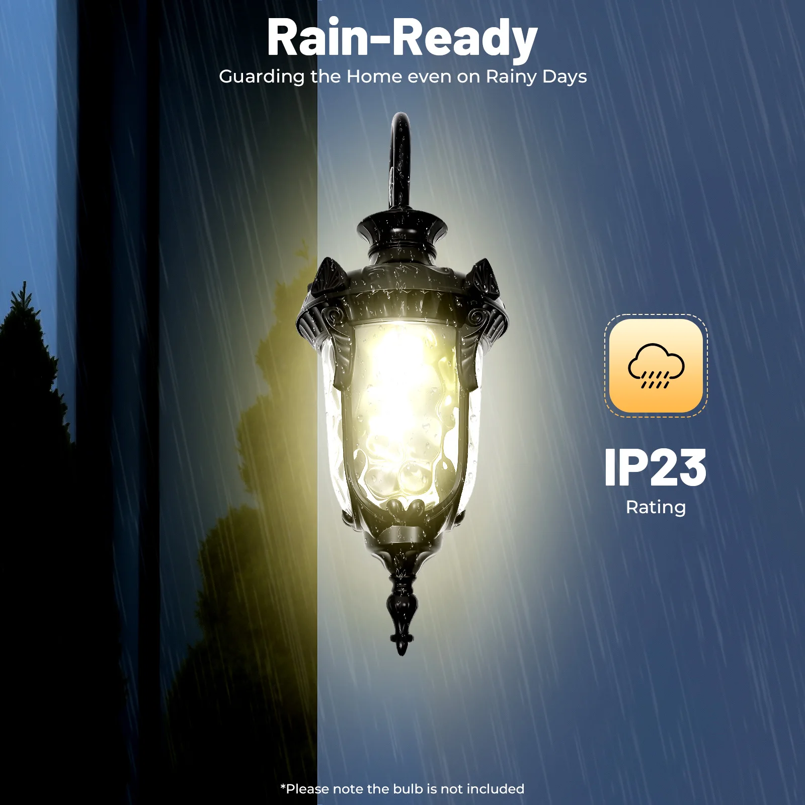 

Wall Light Outdoor Porch Light Black Wall Lamp for Front Door Garage Patio Garden Exterior Wall Mount Sconce