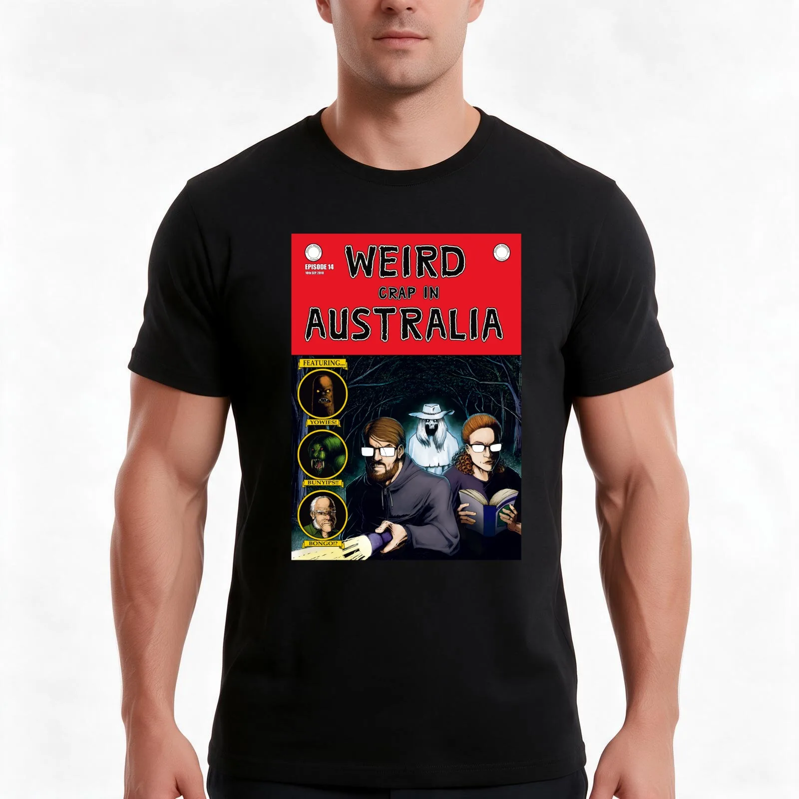 Weird Crap in Australia - Episode 14 T-Shirt Summer Casual Cotton Tee Oversized Streetwear Tops Vintage Graphic Print