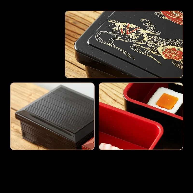 Japanese Lunch Box Sushi Box F - Meal Prep Japanese Food recension och pris