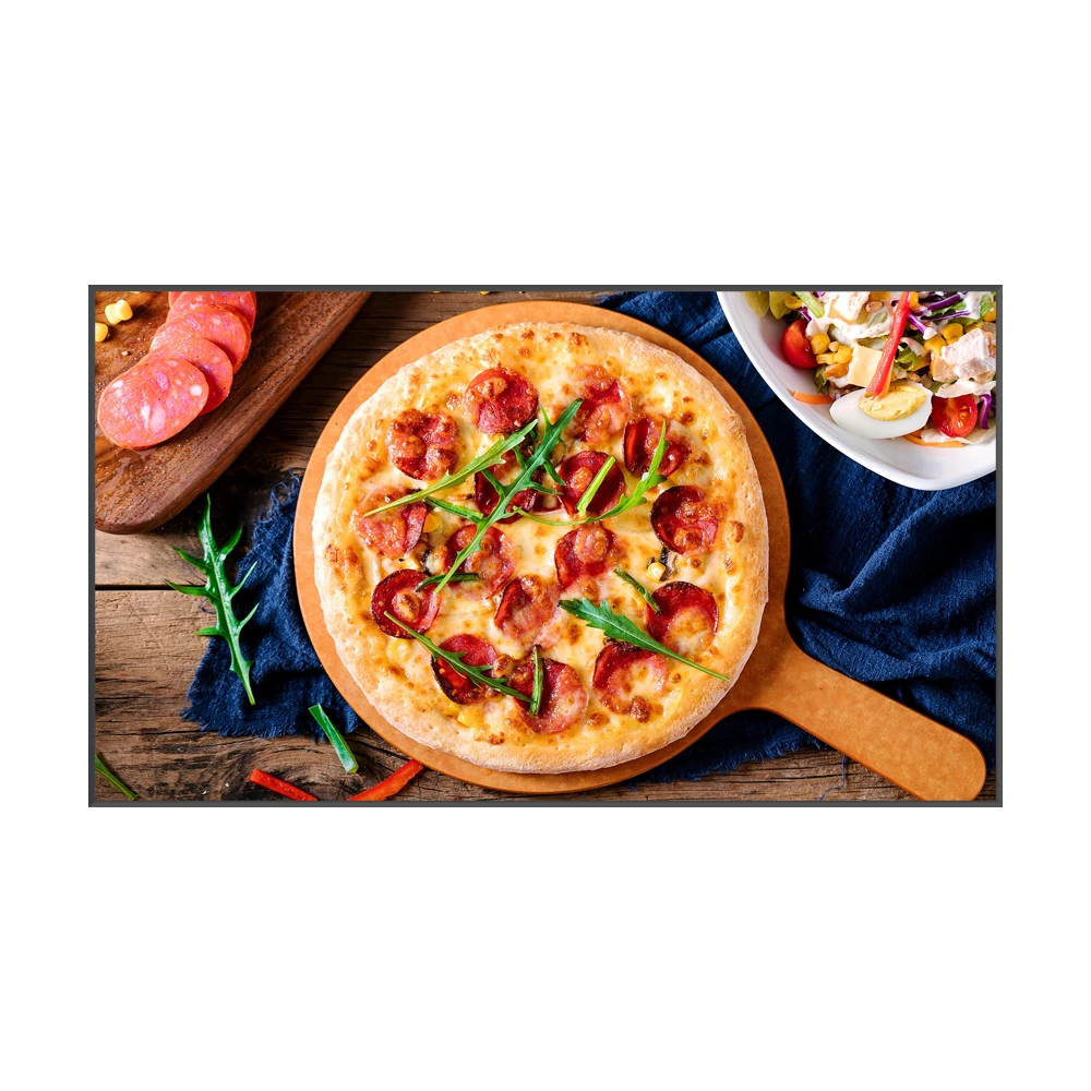 

55 65 75 86-дюймовый напольный рекламный LCD-экран для помещений с ультравысокой яркостью 1000-1500 нит для анимации и рекламы в торговых центрах