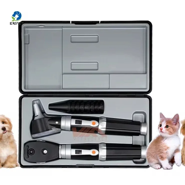 

Vet Clinic Professional Reusable For Pet Medical Checking Otoscope Veterinary Equipment