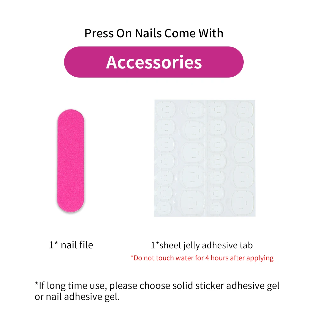10Pcs/Set Handmade Medium-sized Almond 3d gel flower Golden French Press on nails，Leopard print and crystal embellishments view 5