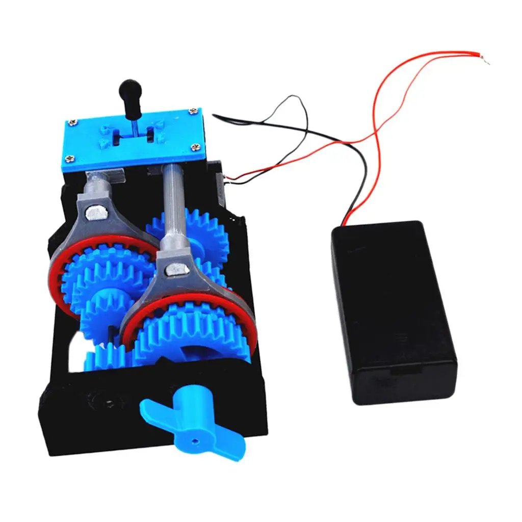 Four Speed Transmission Toy Plastic 3D Printed Model Desktop Display Teaching Kit for STEM Classroom Learning
