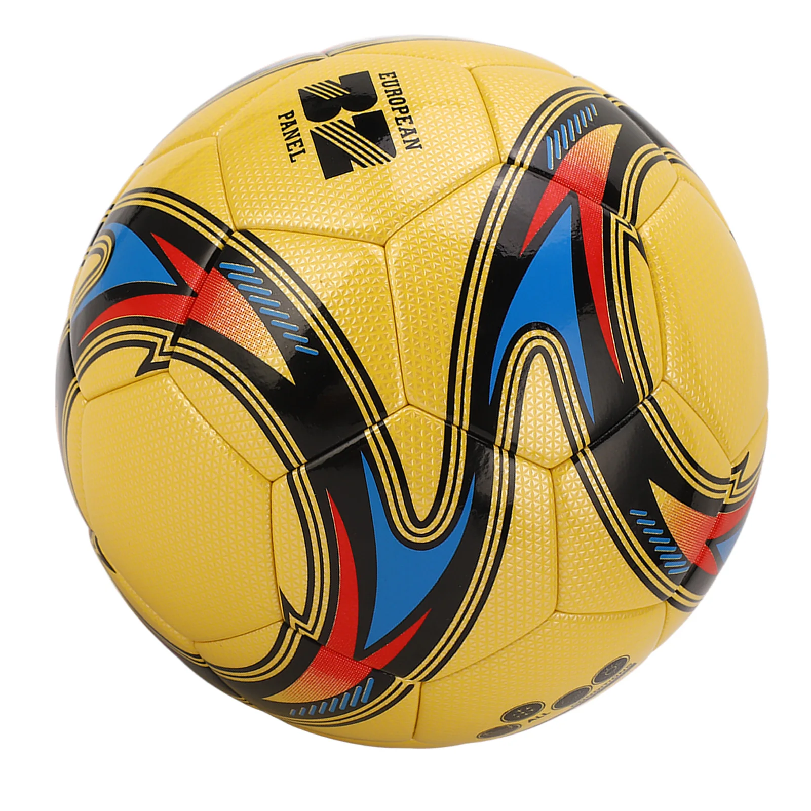 Soccer Ball Size 5 PU Soccer Football Wear Resistant Soft Touch Sports Ball for Game Matches