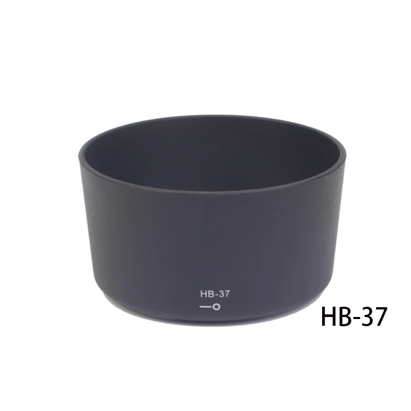 Capa da lente da câmera bizoe HB-37 para nikon 55-200mm F4.5-5.6G lente hood câmera 52mm capa solar reversível