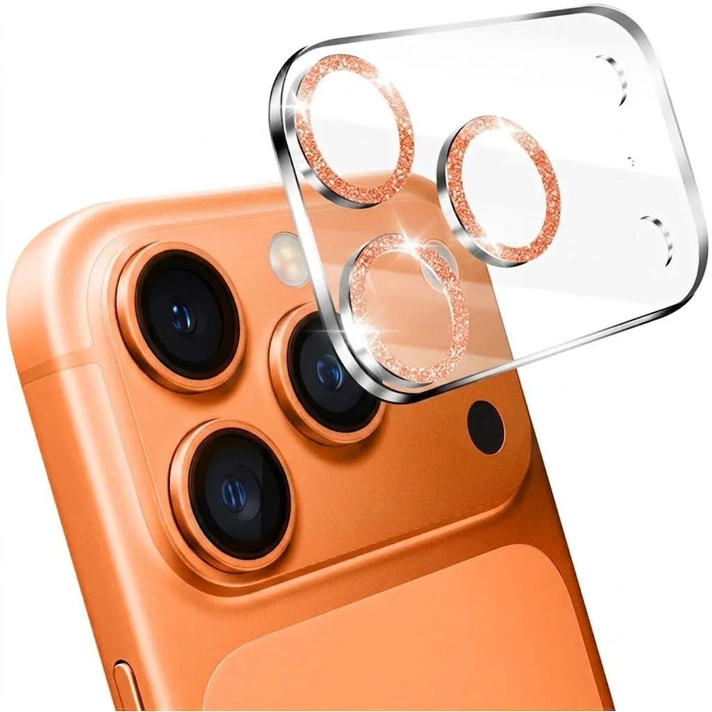 Glitzernder Kameralinsen-Schutz für iPhone 17 Air 16 15 14 Pro Max Plus 13 Mini 17Pro iPhone17 Glas Vollabdeckung Zubehör