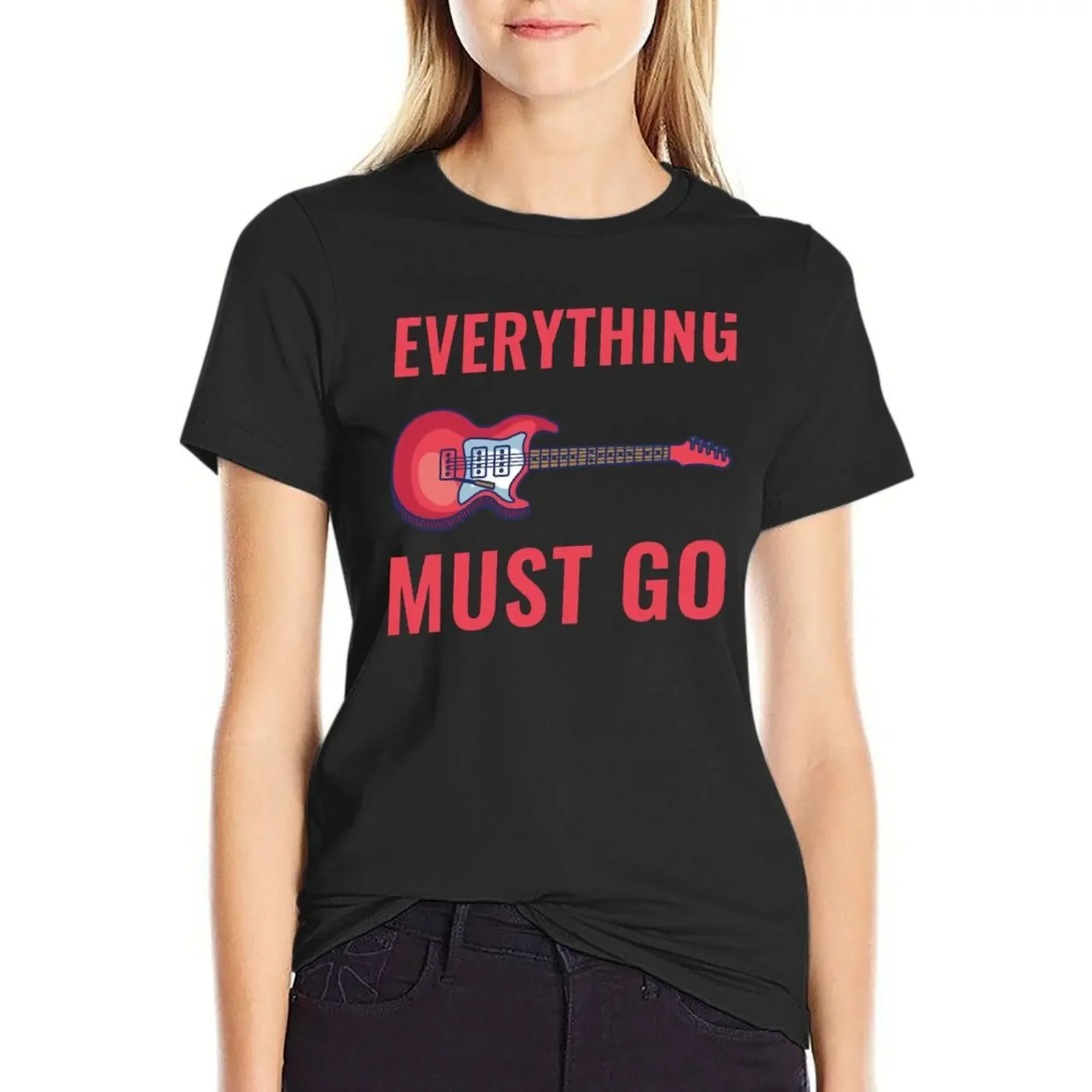 Everything Must Go - Manic Street Preachers T-Shirt lady clothes anime clothes funny t shirts for Women