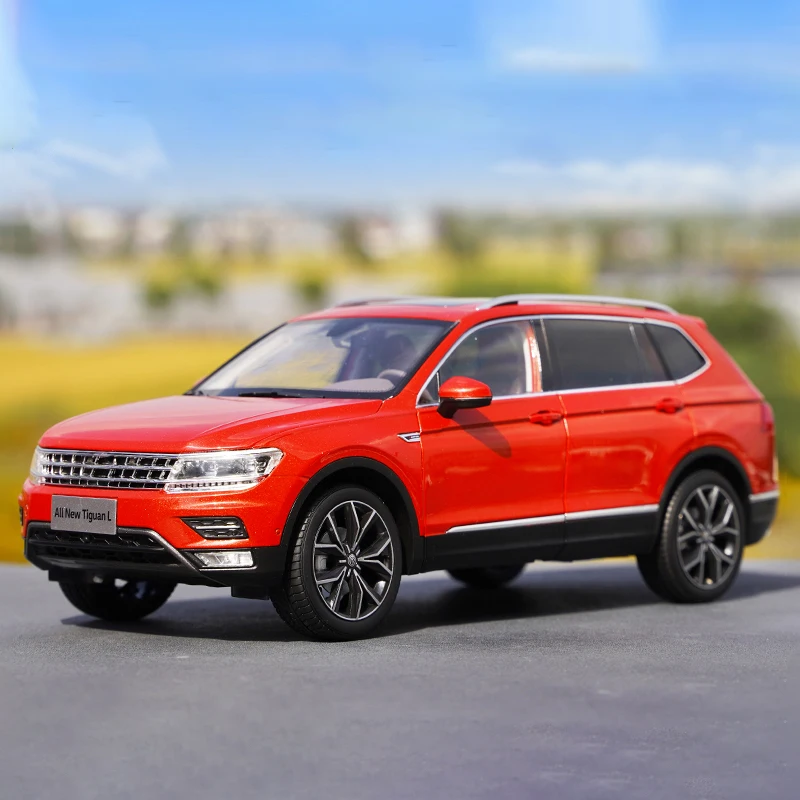 Die Cast 1:18 Scale Saic New Tiguan L 2017 Simulation Toy Car Model Alloy Car Static Display Fan Gift Hobby Collection For Boys