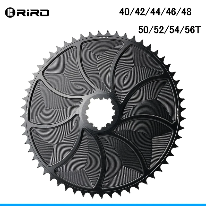 RIRO 3-Bolzen Direktmontage Fahrradkettenblatt Rennrad Narrow Wide Kettenrad 1mm Offset Rennrad Gravel Bike Kettenblatt Fahrradteile