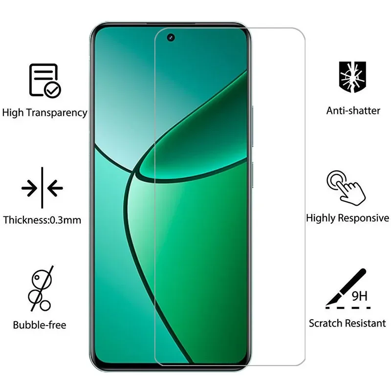واقي شاشة من الزجاج المقسى لهاتف Realme 12 plus على Realme12 12plus Realme12plus plu فيلم الهاتف glas Realmi relme