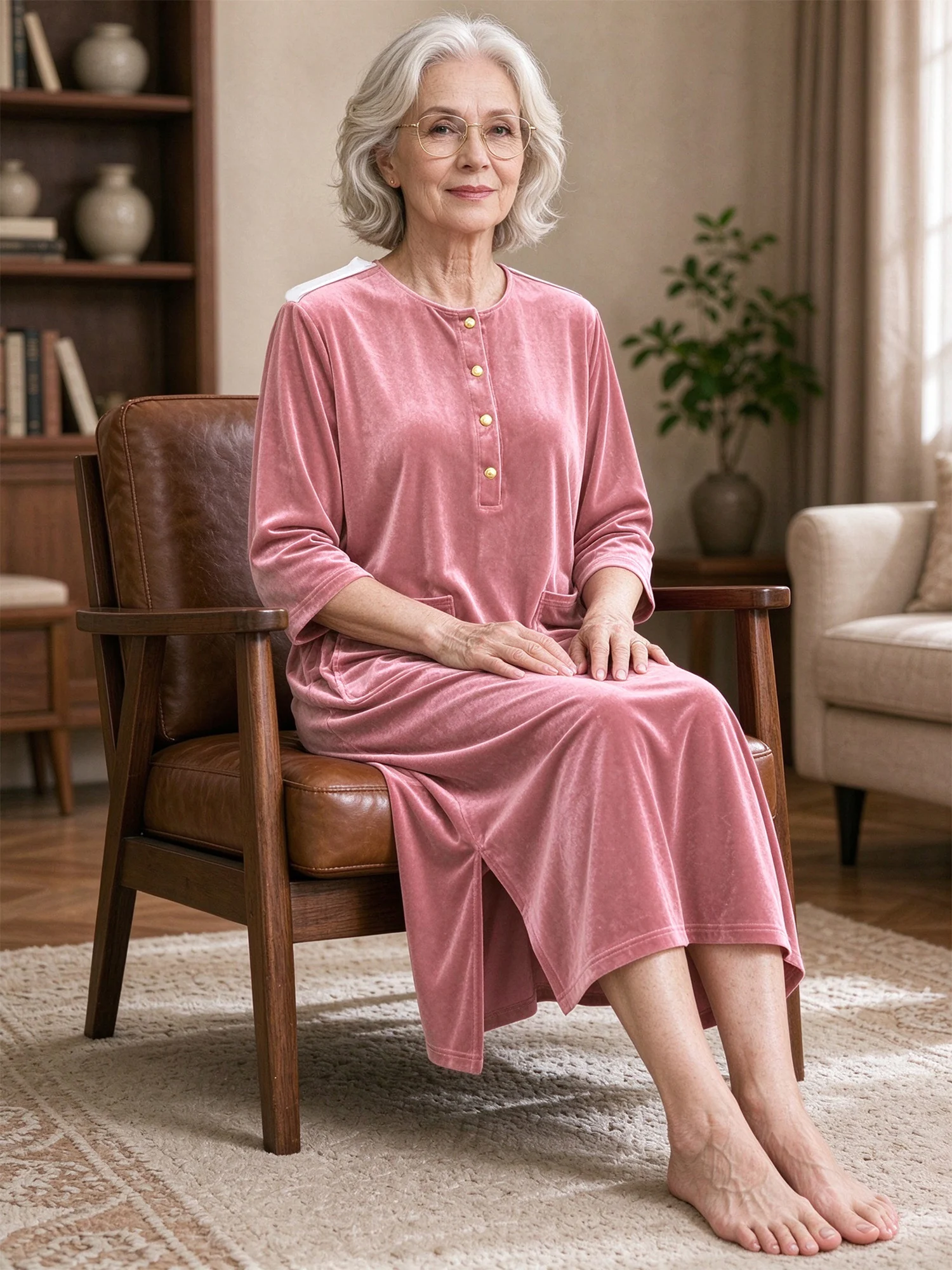 Women Men Elderly Adaptive Clothing Jumpsuit Special Needs Adaptive Clothing Elderly Alzheimer Anti-Strip Full Rompers Dresses