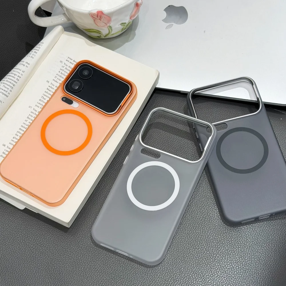 حافظة لهاتف Xiaomi 17 Pro Max / 17 Pro / Mi 17 مغناطيسية Magsafe شبه شفافة متجمدة مقاومة للصدمات رفيعة للغاية من البولي كربونات #2