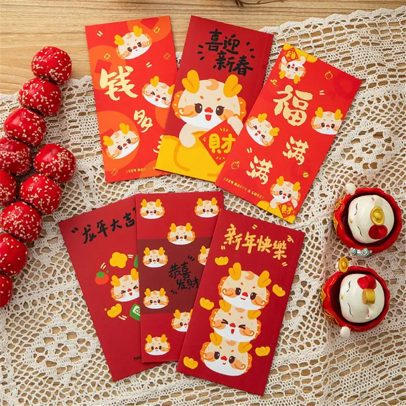 Folding Red Envelope Not Easy To Break Tradition Chinese Traditional Gifts New Year Red Envelope Thicken Playful Red Envelope