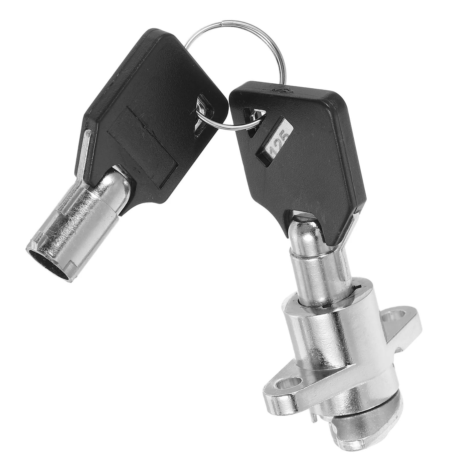 

1 комплект замков для мотоцикла, сверхмощные устойчивые к атмосферным воздействиям замки для седельной сумки с металлическими ключами для безопасного туристического хранения