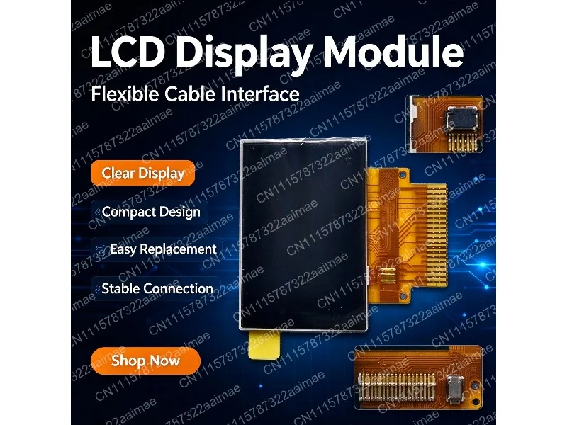 Original Display IPS Screen for Vector Robot Electronic Pet Repair Replacement Part