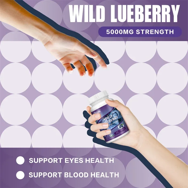 Wild Blueberry - Healthy Vision, Relieve Eye Fatigue, Improve Dryness