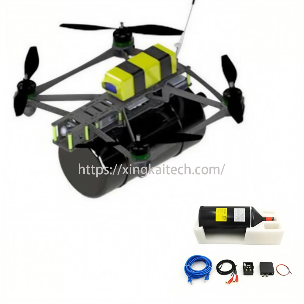 

Professional Drone 10km Optical Fiber Video Data Module 0.27mm Ultra Light 10km/20km/30km Relay Extender Module Optical Sky Link