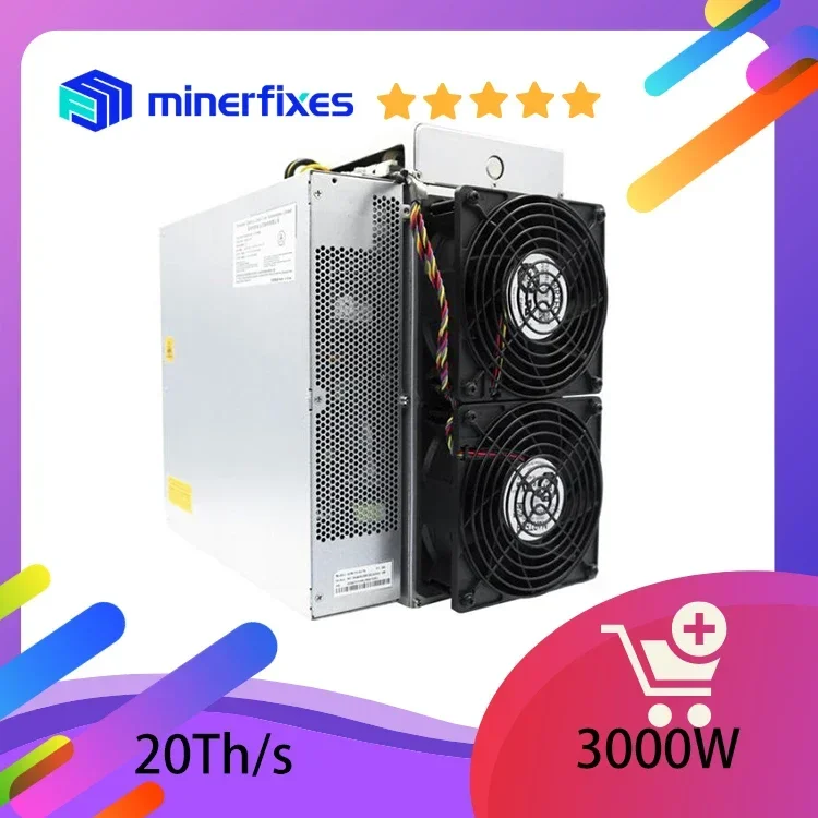 جهاز تعدين BITMAIN Antminer KS5 Pro 21T 3150W Kaspa الجديد KAS kHeavyHash جهاز تعدين تبريد الهواء مع PSU، دفع تشفير فقط