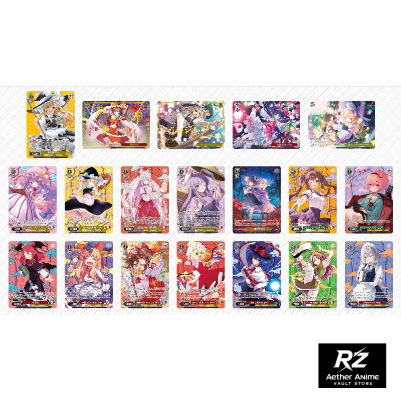 Cartas Colecionáveis Touhou Pr - Anime Merchandise In Japanese avaliação e preço