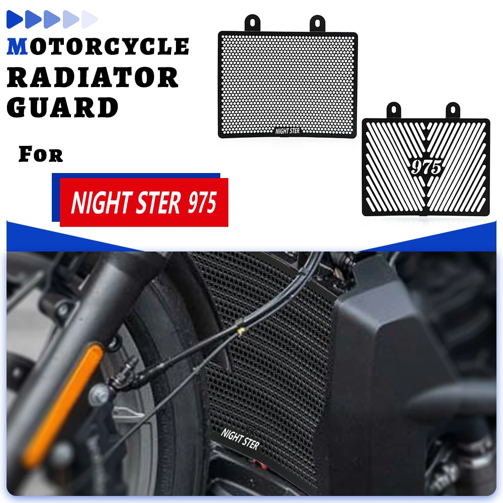 

For Nightster 975 2022 2023 2024 2025 RH975 RH 975 Radiator Grille Grill Guard Protection Cover Motorcycle Accessories
