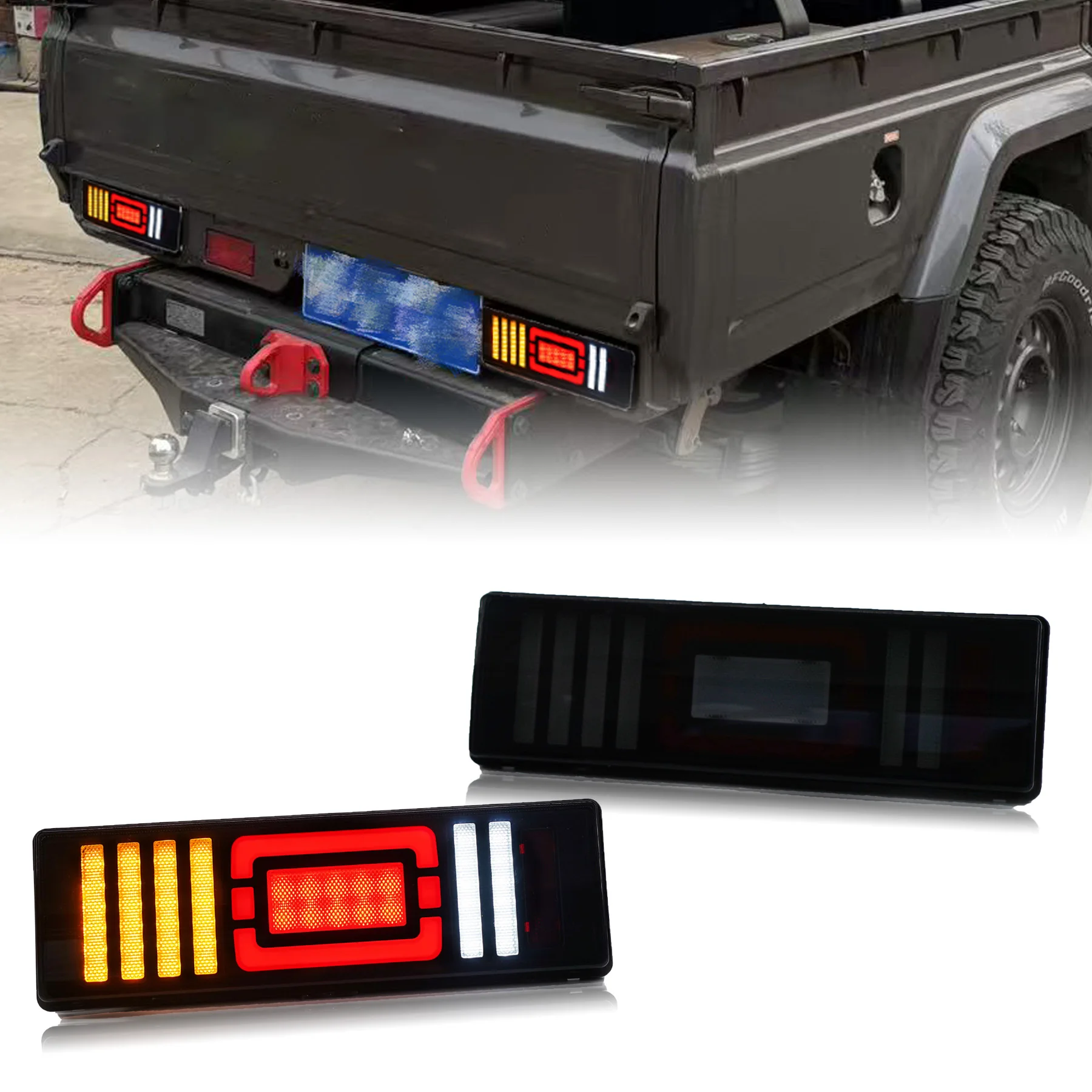 

DK Motion Car Taillight Tail Lamp Led Tail Lights For Land Cruiser LC79 2010-2022