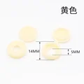 100pcs Yellow