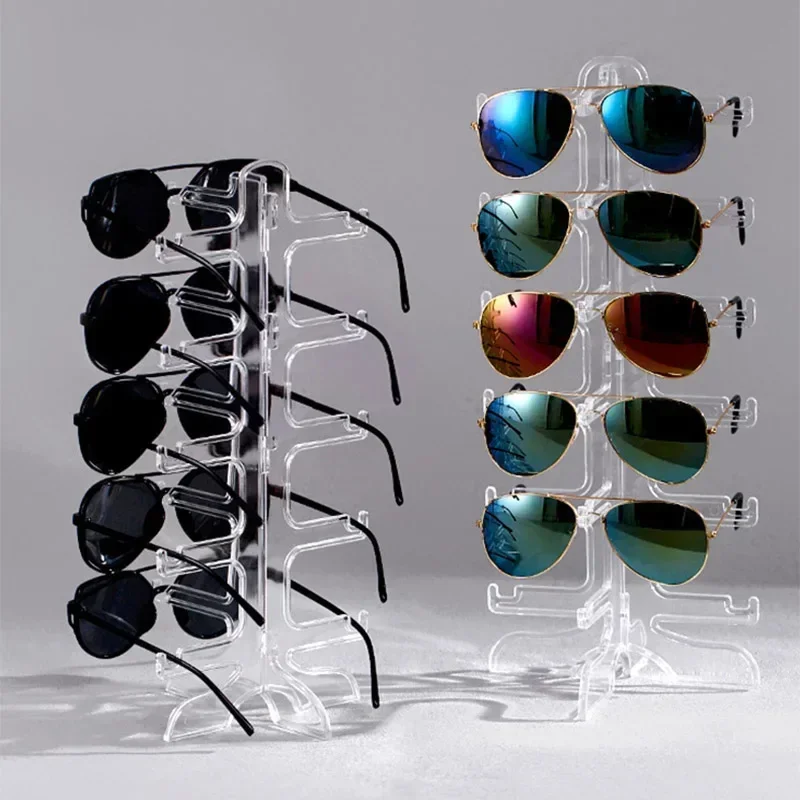 1PC New Perforation-free Multi-functional Multi Layer Display Rack Desktop Storage Rack Glasses Storage Rack