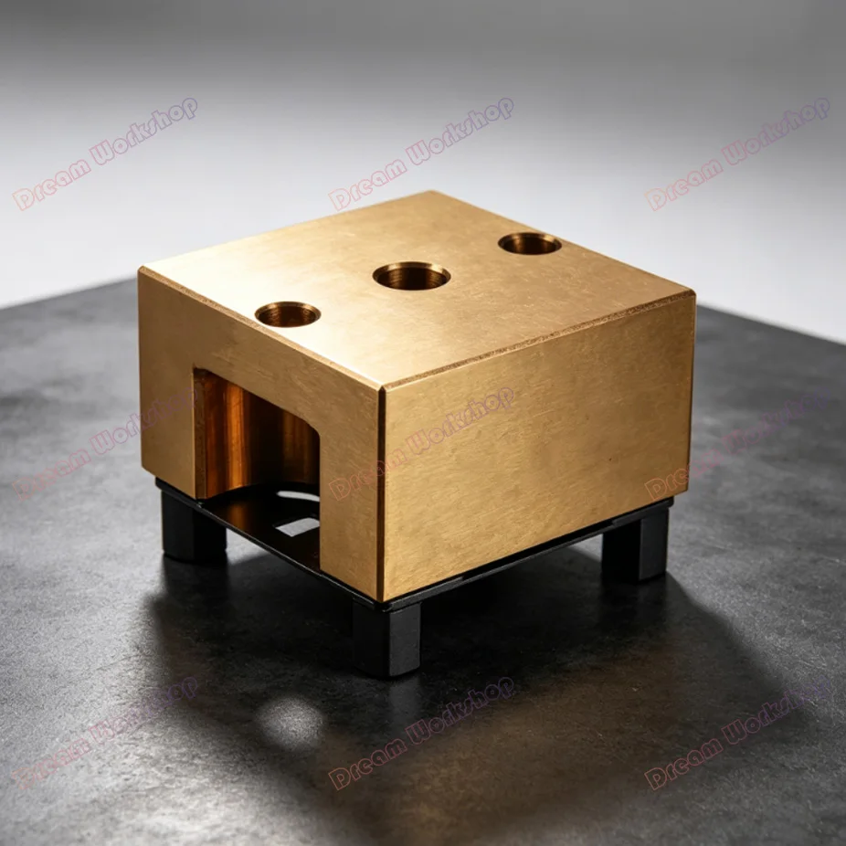 U20  S20 Slotted Brass Chuck Inova Spark machine EDM electrode positioning fixture fine grinding CNC clamping seat