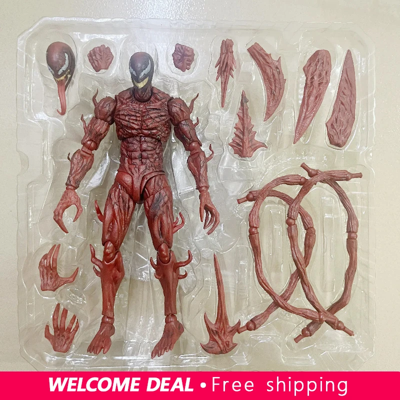 

Red Venom Carnage Articulated Action Figure Model Toys