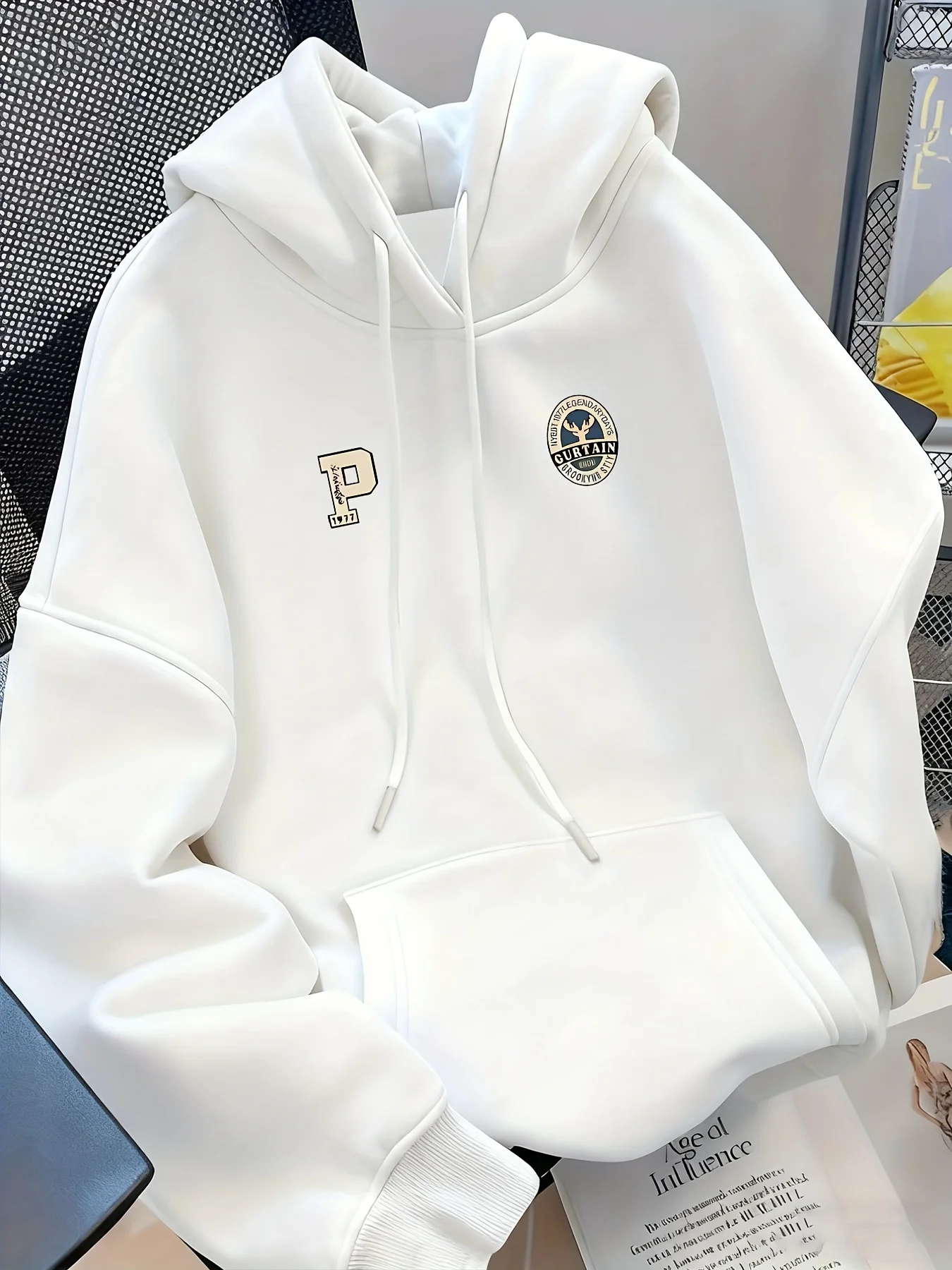 الرجال عادية مطبوعة نمط هوديي 2025 الخريف الشتاء جديد حار بيع الرجال النساء القطن الخالص عادية المألوف فضفاض هوديي