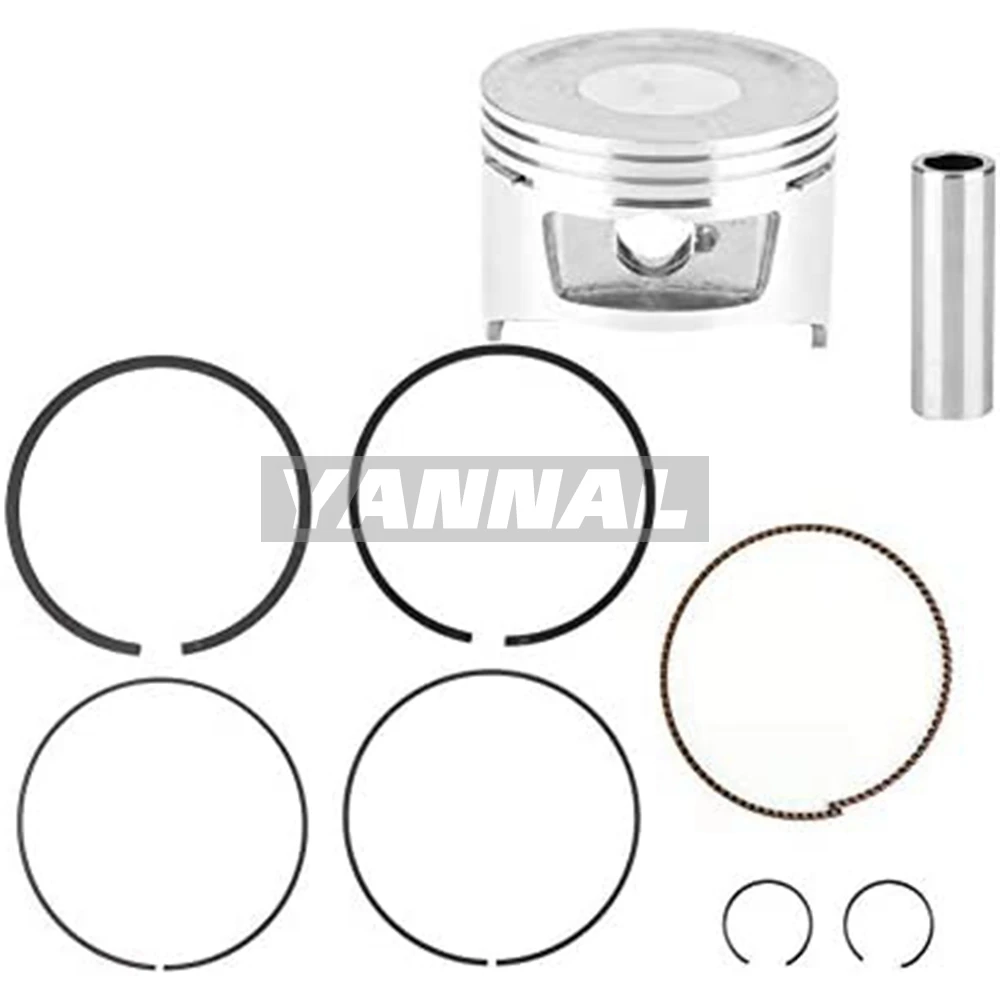 High Quality Piston Kit w Rings For Kipor KDE3500 KDE4000 Generators KM178F Engine Motors