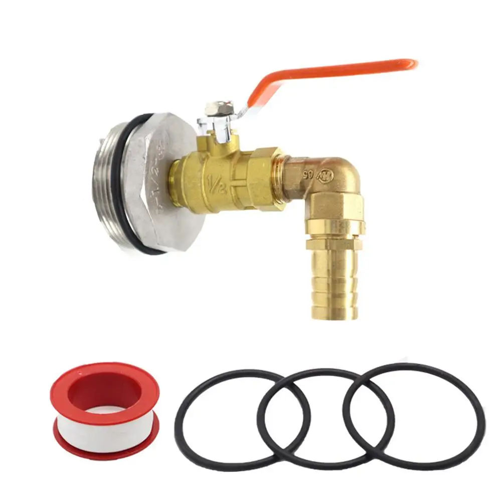 

Replacement Stainless Steel Valve for 200L For Oil Drum with Leak Resistant Outlet Tap Suitable for For Oil and Water Containers