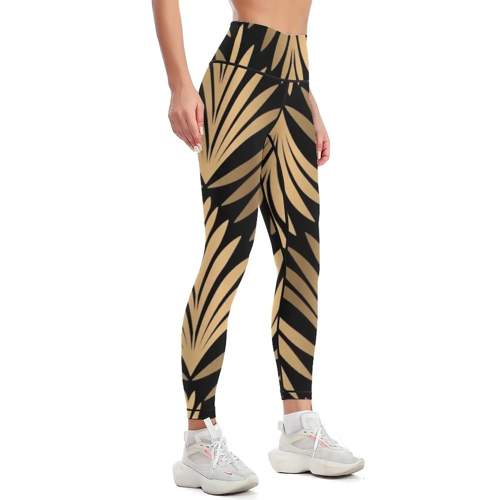 ART DECO PATTERN Leggings Women's sports sport legging Fitness clothing gym clothing Womens Leggings