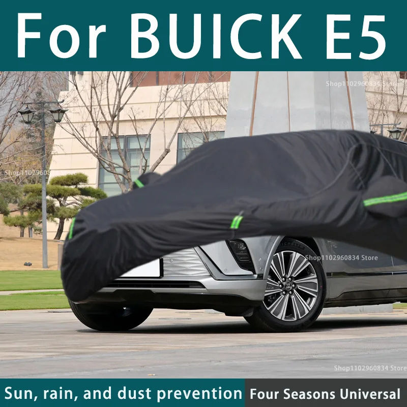 

Full car cover dust-proof outdoor indoor UV protection sun protection and scratch resistance For BUICK E5 Car umbrella