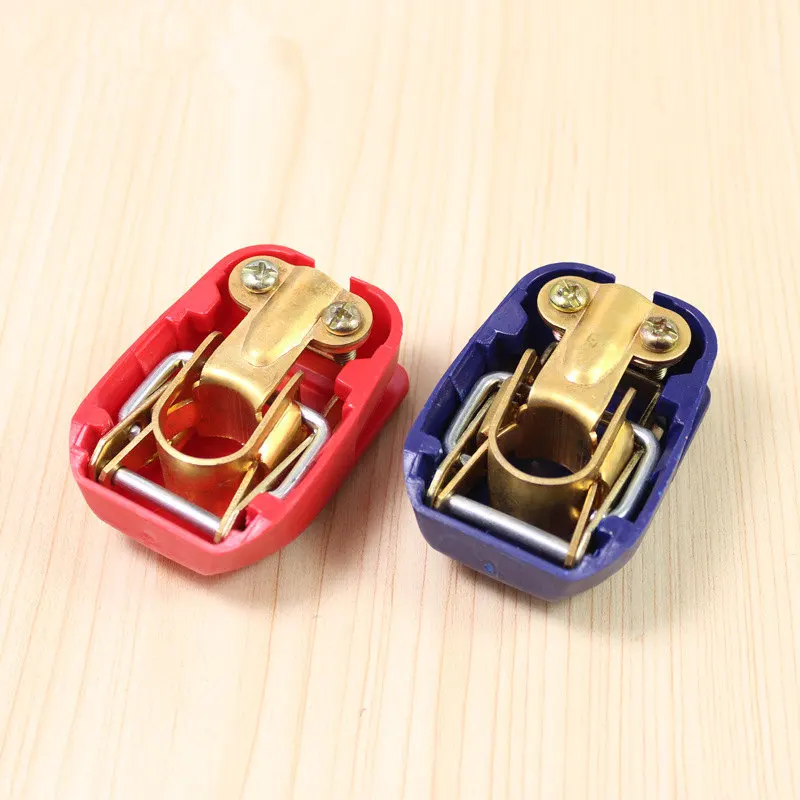 Universal 2Pcs/Pair 12V Quick Release Battery Terminals Clamps for Car Caravan Boat Motorcycle Car-styling Car Accessories