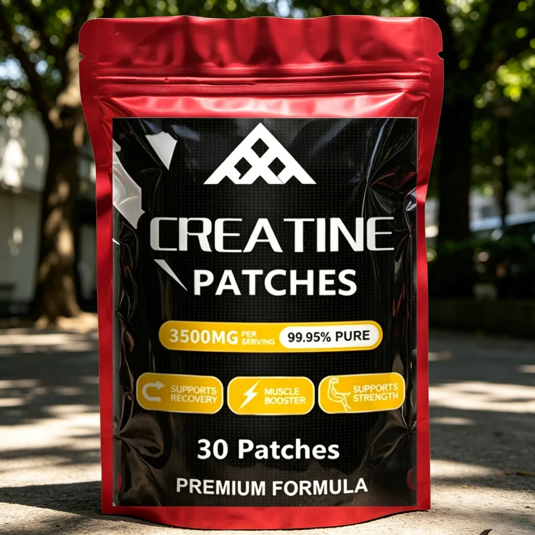 Hot Sale Muscle Growth Creatine Patches – 99.95% Pure, 3500mg To Strength, Recovery & 60-day Use