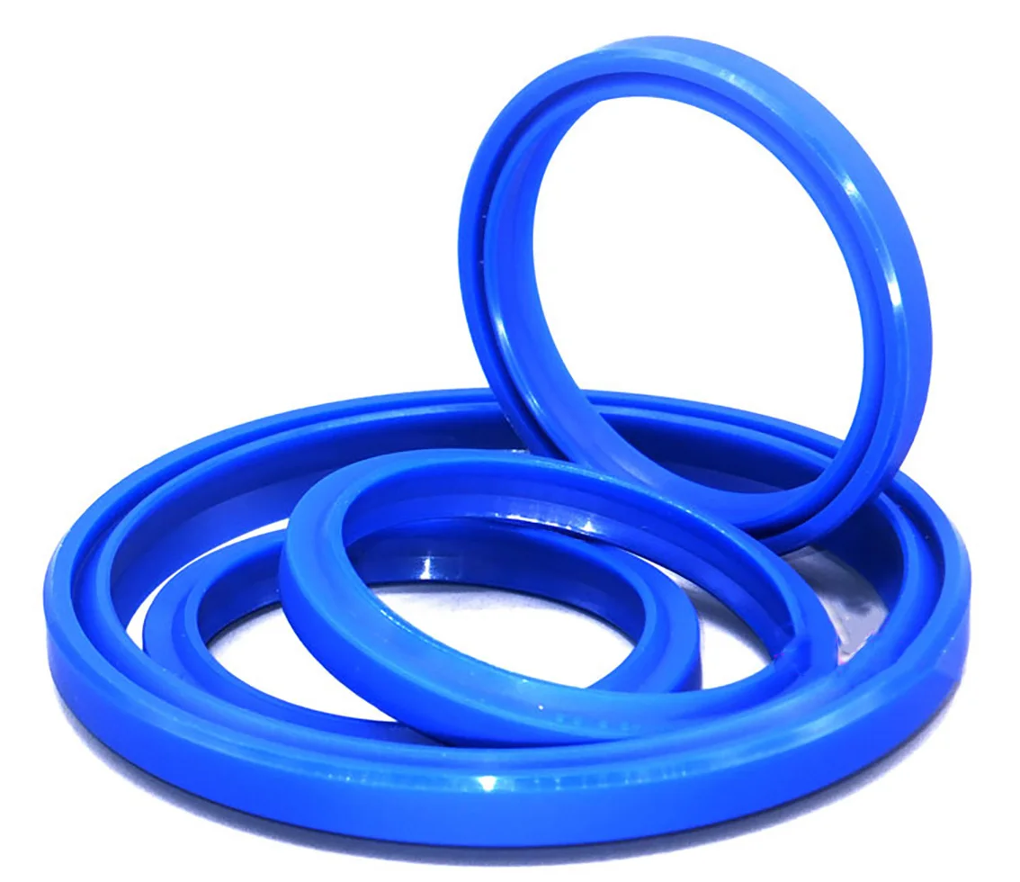 DHS Type Shaft Sealing Ring Gasket Polyurethane Hydraulic Cylinder Oil Sealing Ring 10*12*20*4.5/6mm 50x58x5/6.5mm