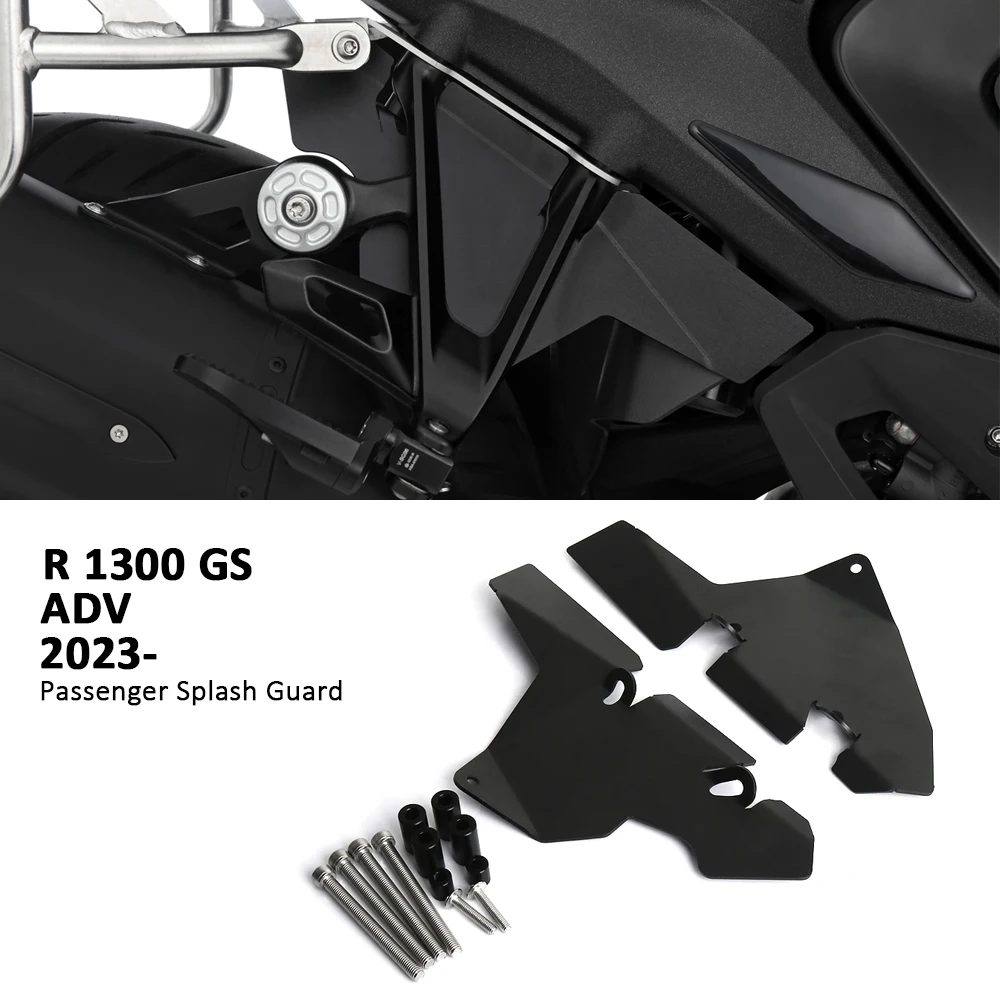 

New For BMW R1300GS Adventure R 1300 GS r1300gs 2023 2024 2025 Rear Side Fender Mudguard Extension Passenger Splash Guard Kit