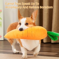 Dog Voice Cute Carrot Fun Shaped Toy Self Fun Relieve Bore Durable Bite Wear Resistant Universal Cat And Dog Toy