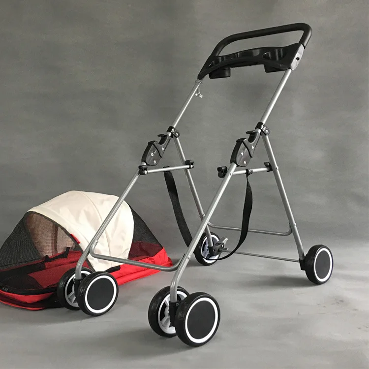 Pet trolley can be separated and light folding dog go out trolley fully enclosed cat teddy available