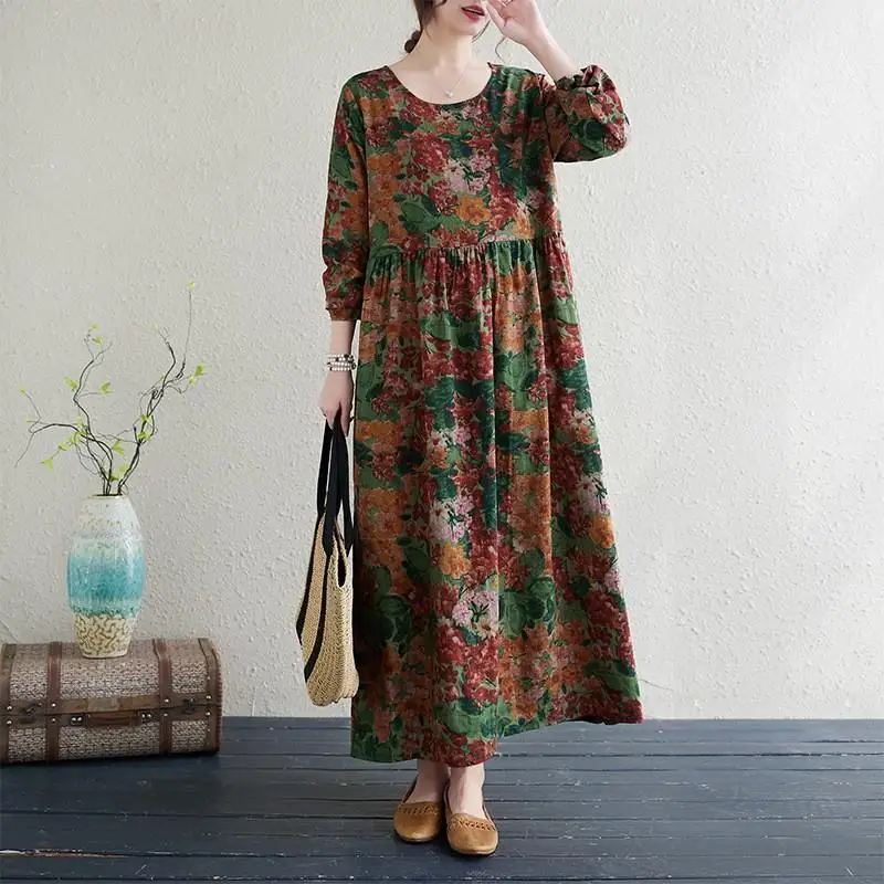 

Женская винтажная длинная юбка большого размера с мясным покрытием, хлопковая деловая уличная длинная свеч-молния с боковым отверстием