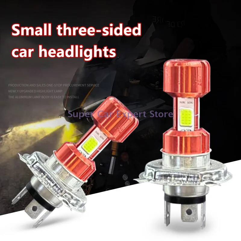 

JW-DP-017 H4 VDC 8V-80Vr Motorcycle /Low Led Spotlight Super Bright Fog Lamp Motorcycle Headlights COB Led Lights