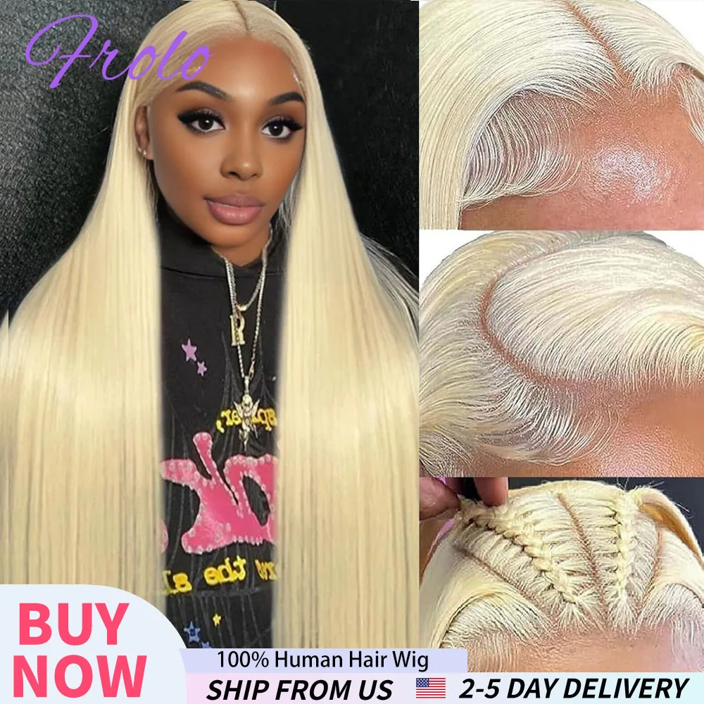 220% 13x6 HD dentelle frontale perruques 613 Blonde 40 pouces droite perruques de cheveux humains 613 dentelle avant perruques de cheveux humains pour les femmes peuvent être teintes